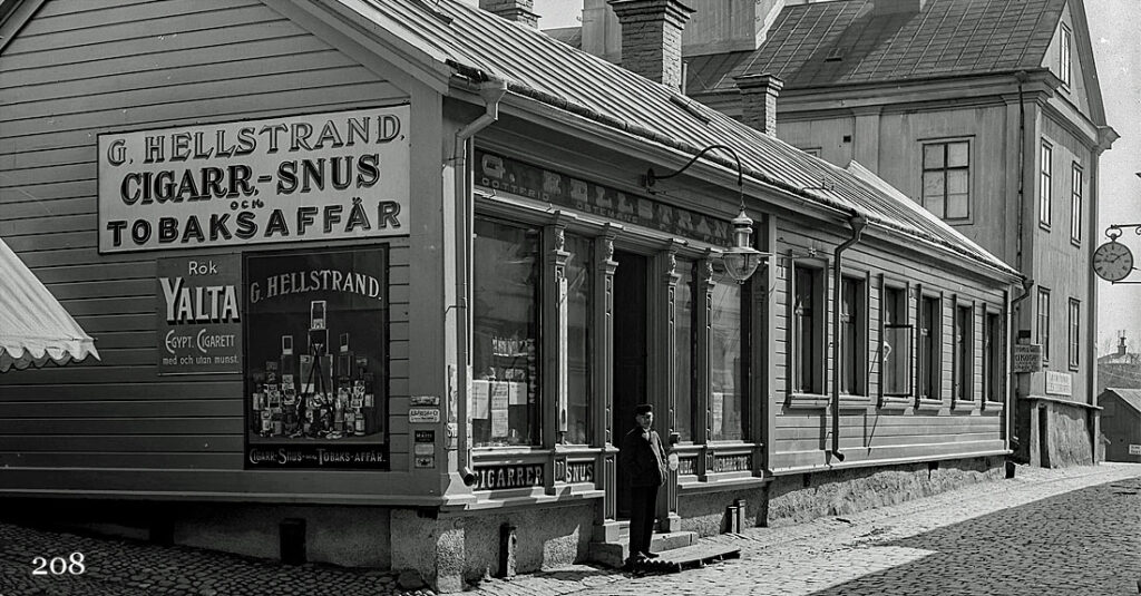 Härnösandsbilder_Gamla bilder_Härnösand_Köpmangatan